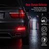 PMMA and ABS Bumper Reflector Red Reflector Lens for X5 E70 LCI 2011-2013 Rear Warning