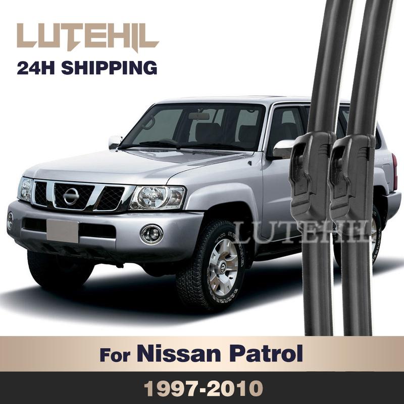 Для Nissan Patrol Y61 1997-2010 1998 1999 2000 2001 2002 2003 Дворники Передние Стеклоочистители Лобовое Стекло Окно Щетка 20 19 2PCS