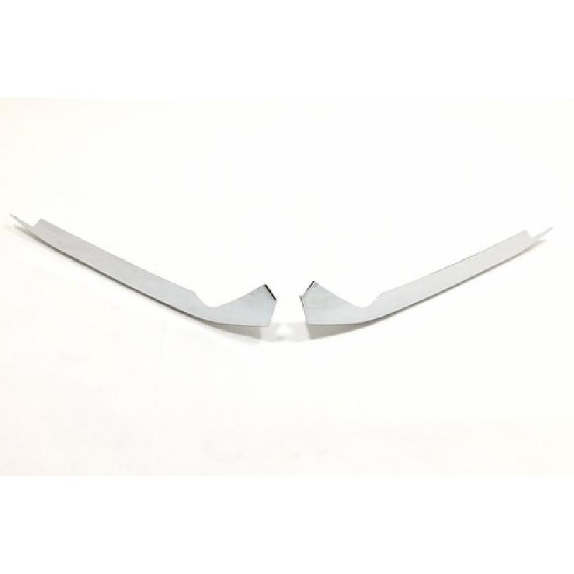 For Honda Accord 2018-2020 Chrome Front Fog Light Lamp Eyelid Cover Trim Chrome