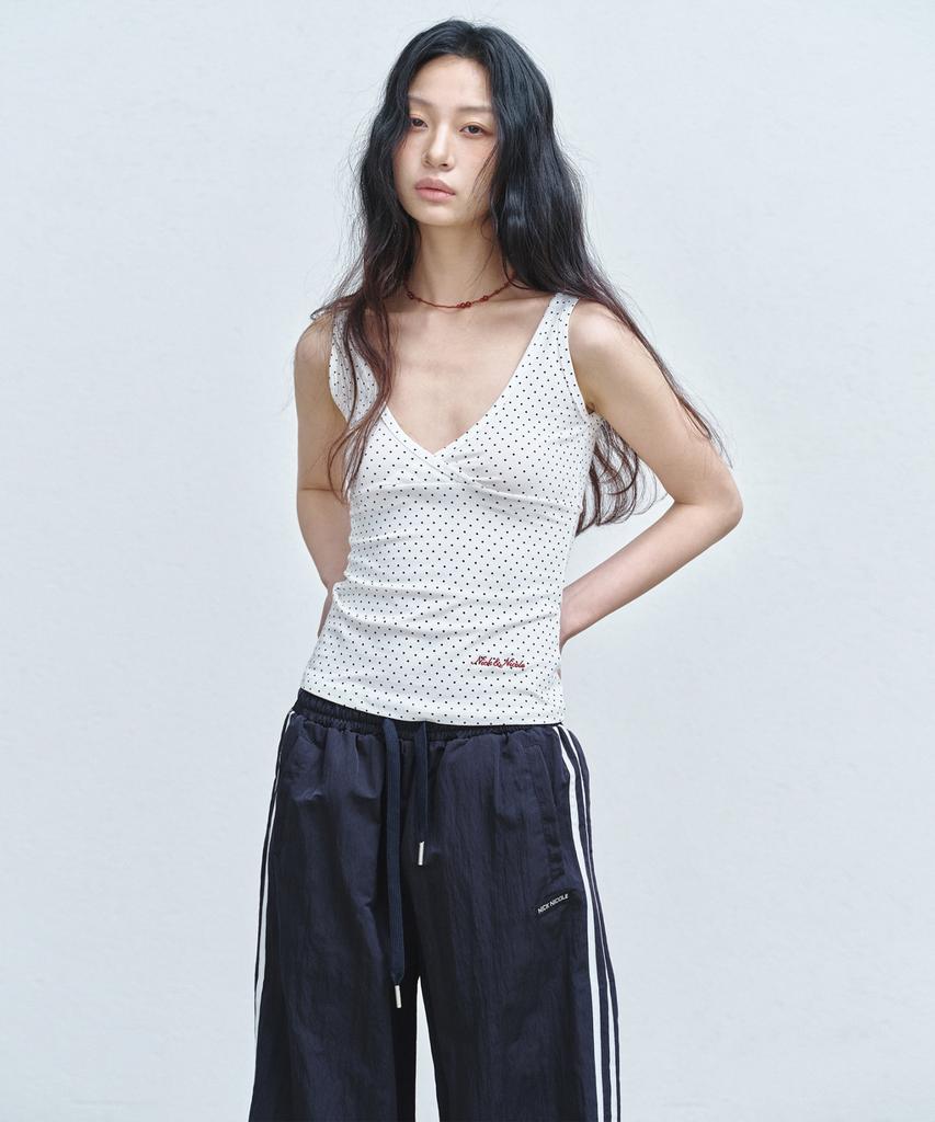 Nigaennikol Nylon Track Pants_Navy