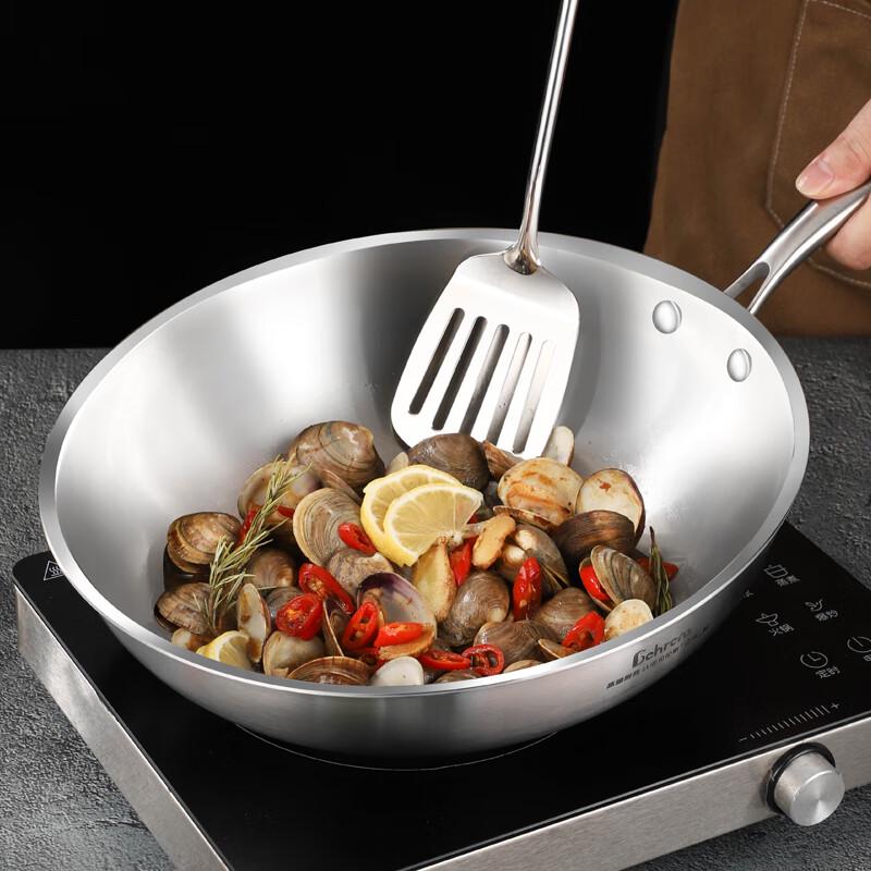 Berens 32cm Penguin Triple-Layer Steel Wok