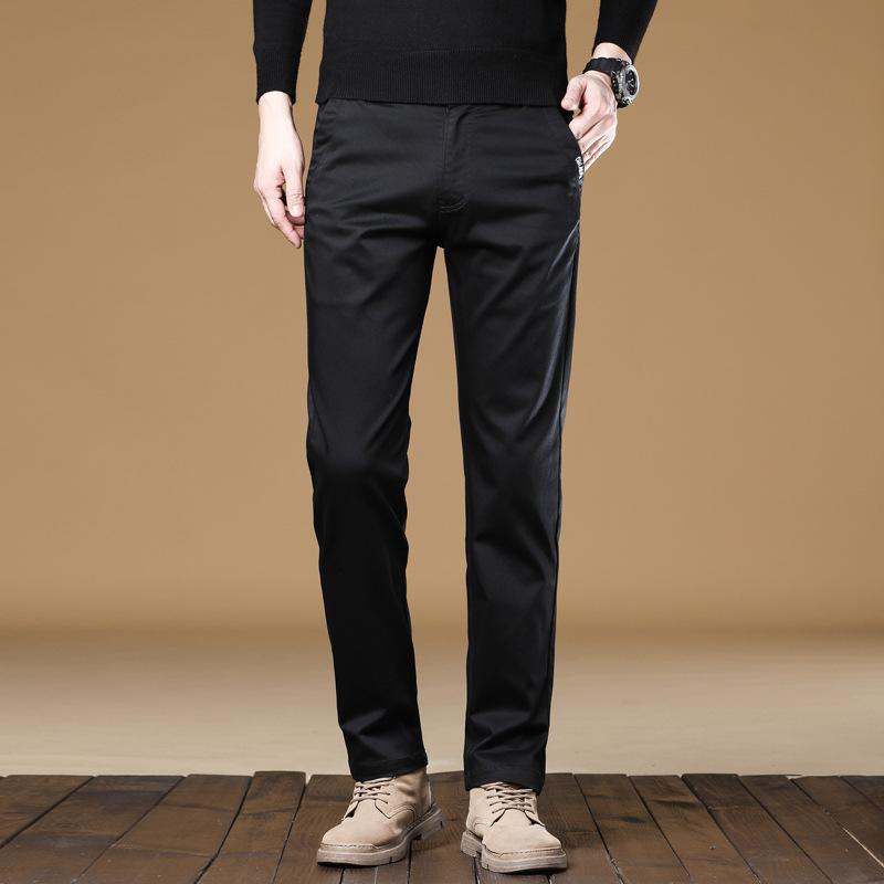 New Loose Straight Men's Business Versatile Casual Pants Trousers Slim and Personal