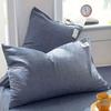 100 Percent Cotton Brushed Twill Pillowcase Envelope Closure Soft Cozy Bed Pillow Cover 48x74cm