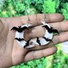 Retro Gothic Punk Bat Skull Spider Pumpkin Halloween Earrings