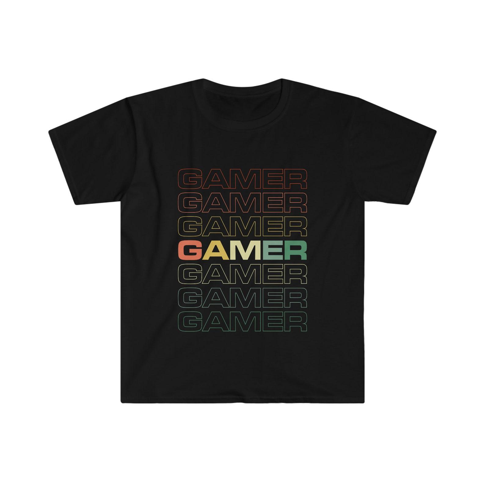 GAMER Unisex Softstyle T-Shirt 2XL