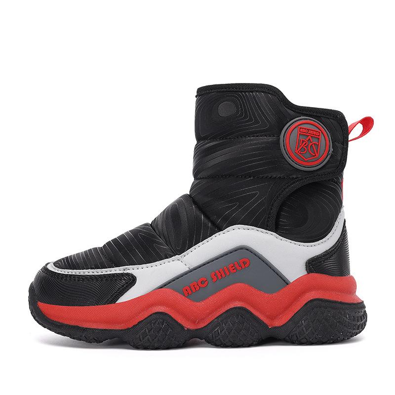 Ventes directes d'usine bottes de neige pour enfants 2026 hiver nouveau velours épaissi chaud chaussures pour enfants chaussures d'hiver pour enfants du nord-est