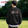 Baleno Men's American Retro Crewneck Sweatshirt