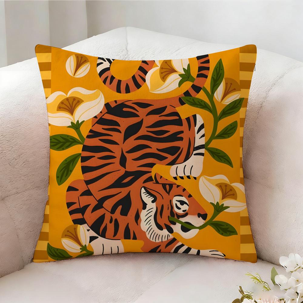 Blue Bird Home Decor Print Pillow Case Pillowcase Doublesided Printed Sofa Cushion Bedroom Headboard Pillow