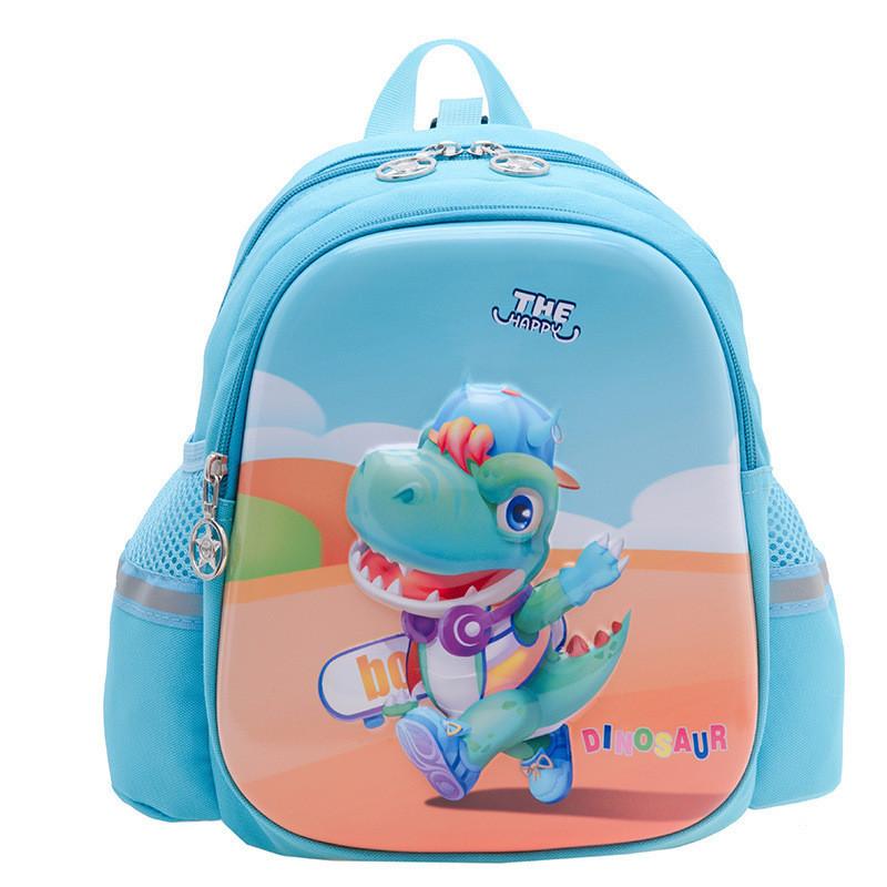 Stylish Nylon Kids School Backpack With Breathable Straps For Boys And Girls