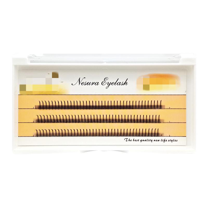 A-Type Fairy Hair False Eyelashes: Self-Grafting Thick Triangle Eyelash Scarecrows