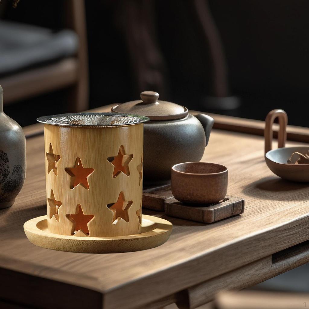 Incense Burner Decoration Desk Valentine's Day Gift Holder Ornament for Dining Room Office
