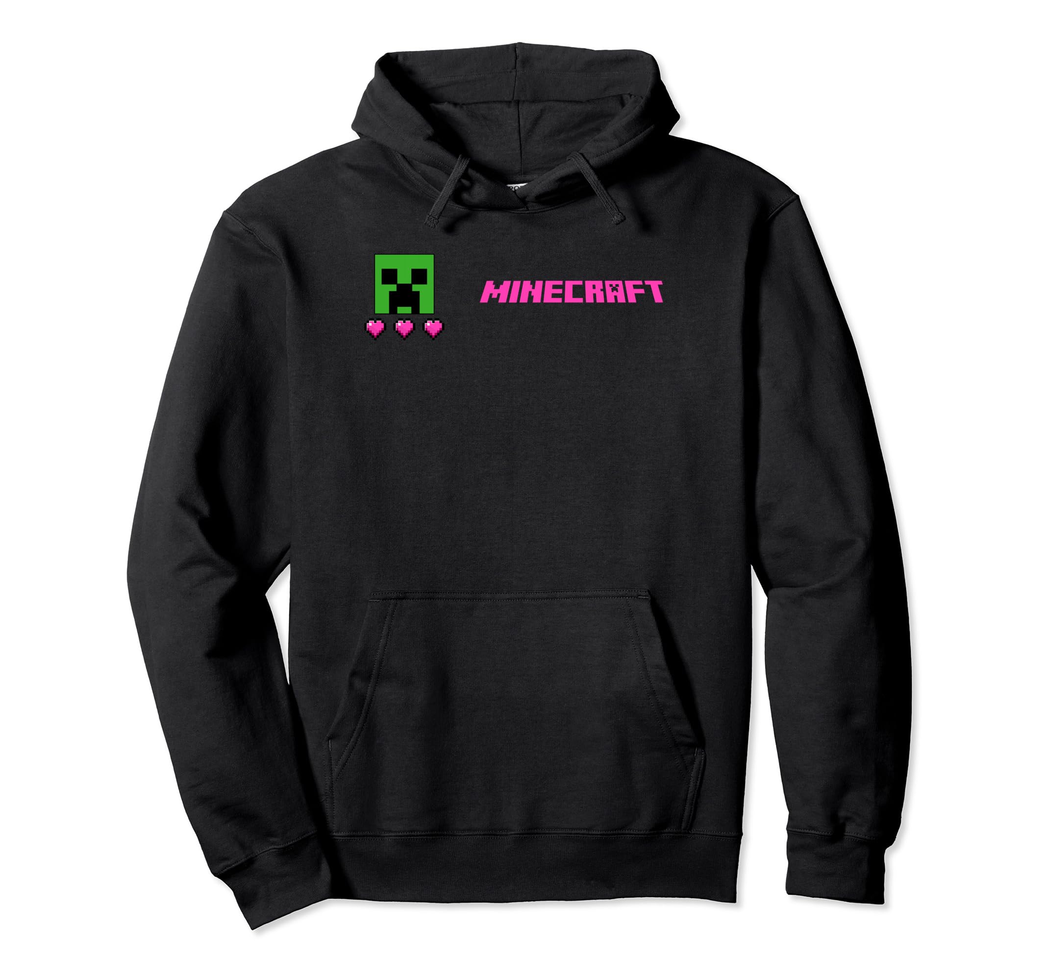 

Minecraft Creeper Heart Bar Logo Hoodie