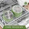MICHELANGELO Sauce Pan with Lid Non Stick Saucepan Set of 3 1Qt /2Qt/3Qt Ceramic Non-Toxic Scratch-Resistant, Oven Safe
