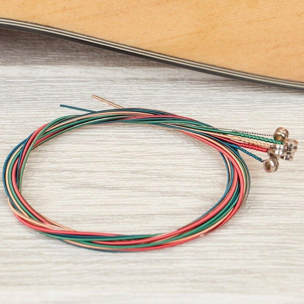6Pcs Easy To Install Ukulele Strings Copper Alloy Nylgut Strings  Ukelele Accessories