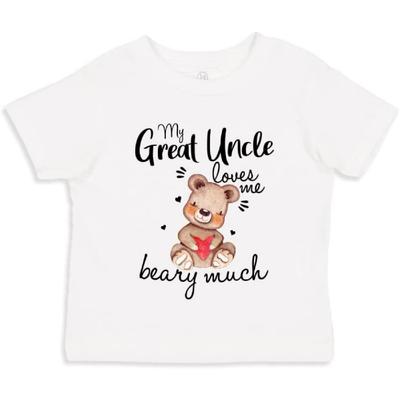 My Great Uncle Loves Me Beary Much Baby Bodysuit One Piece Or Toddler Great Uncle Baby Clothes