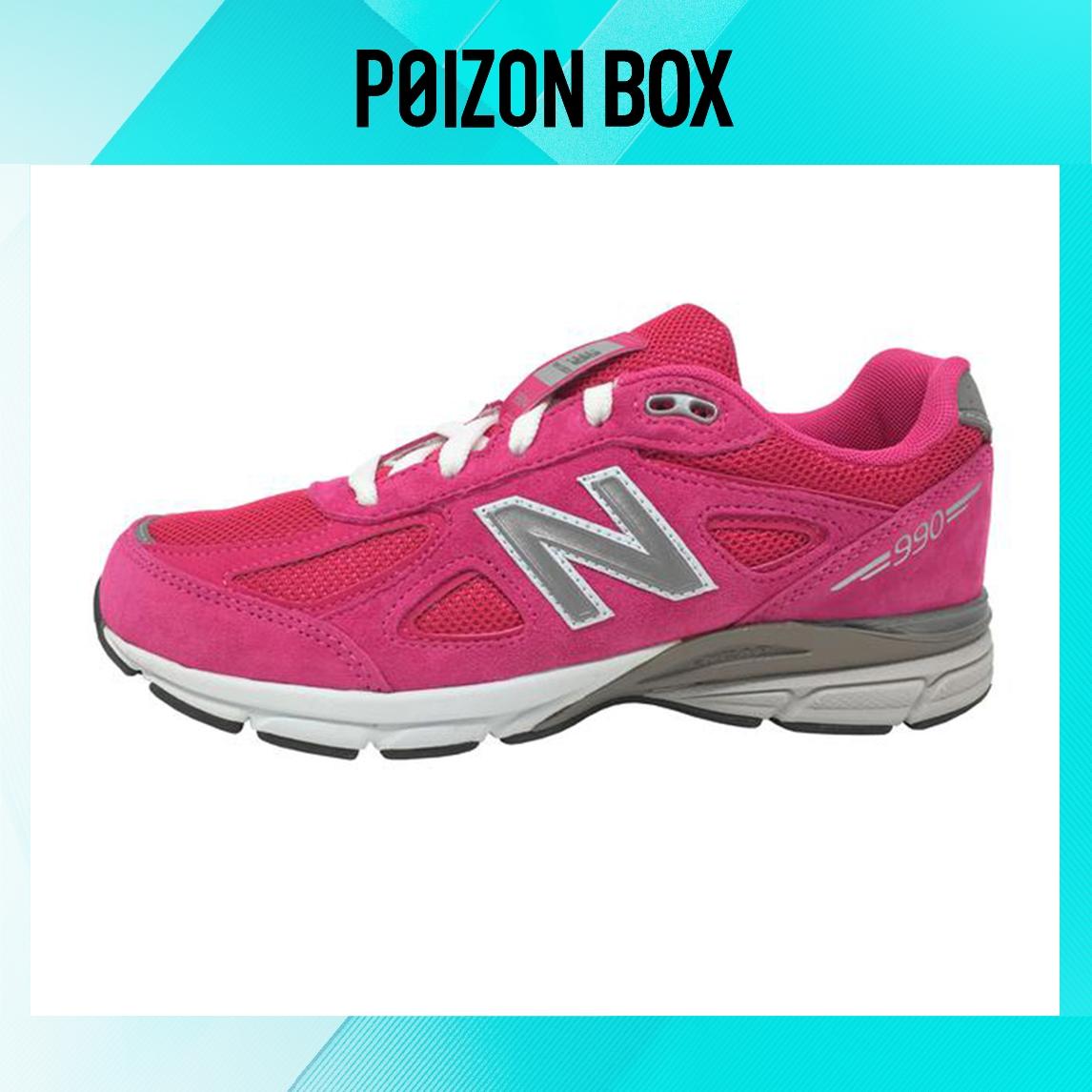 

детские кроссовки New Balance 990 v4 Kids Pink KJ990PEG
