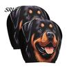 Spooky Cartoon Car Decoration Scary Ghost Face Headrest Covers, Funny Expression Auto Seat Universal Fit Covers Protectors for SUV Truck, Elastic
