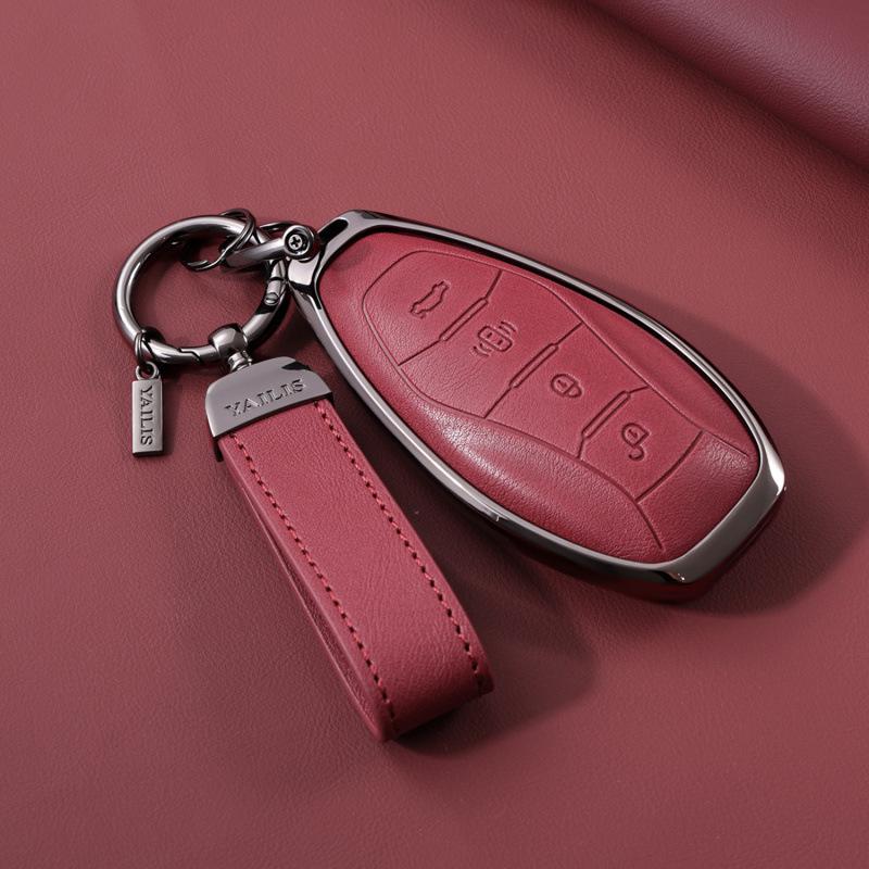 Custom Key Cover for Hongqi Models: H5, HS5, H9, HS3, H7, Tiangong 08, HQ9