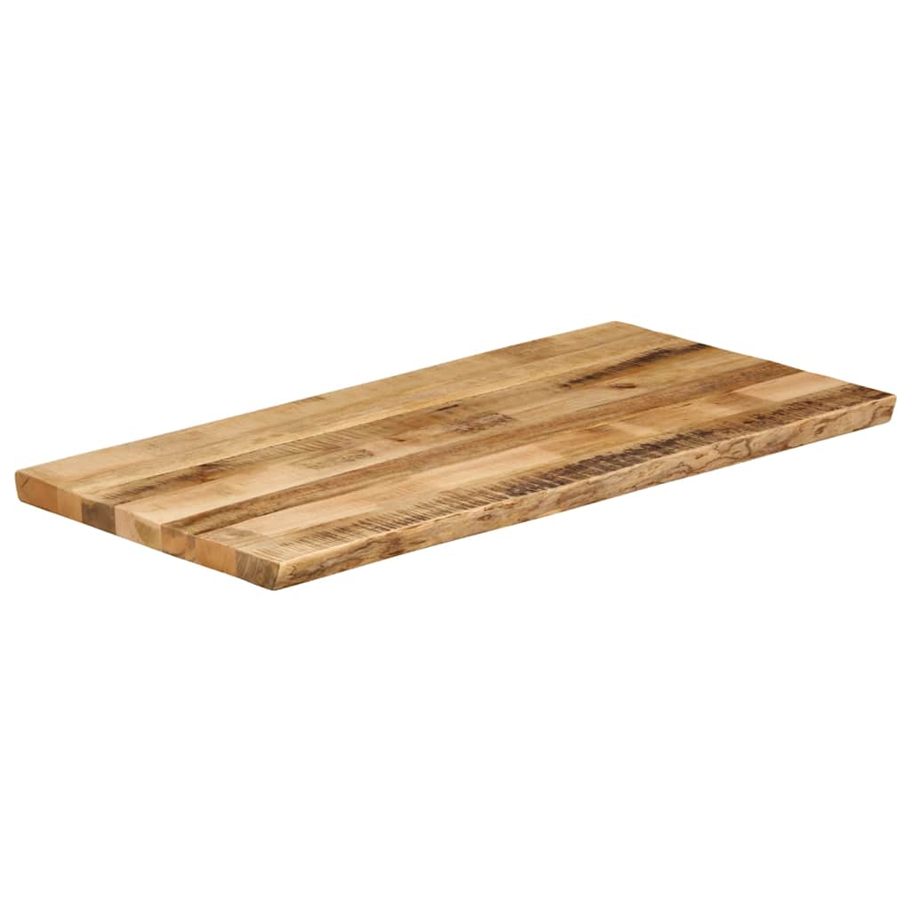 Vidaxl Blat Stołu Z Naturalną Krawędzią, 100X60X3,8 Cm, Drewno Mango