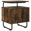 Nightstand Smoked Oak Engineered Wood