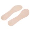 2 Pairs Women High Heeled Shoes Non slip Insoles Elastic Shock Absorption Foot Pad(Black )