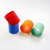 SW 16 Colors 7.0CM Silicone Cup Cover Stripes Non-slip Heat  For Glass Cup Sleeve 70MM Insulated Water Bottle Cup Sleeve