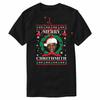 Mike Tyson Merry Chrithmith Christmas Hat Xmas Gift TShirt New 100 Cotton ONeck Short Sleeve Casual Unisexs Tshirt Size S3XL