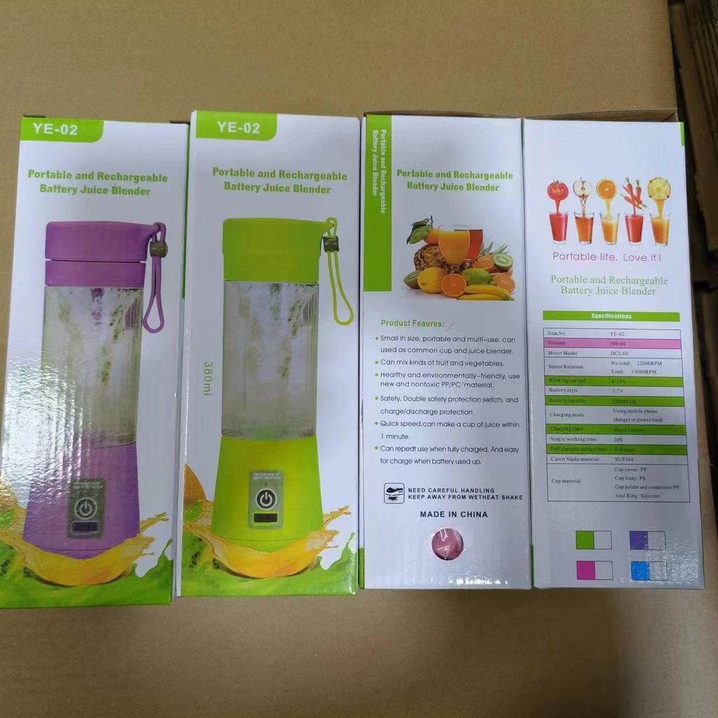 Compact Rechargeable Multi-Blade Juicer Cup