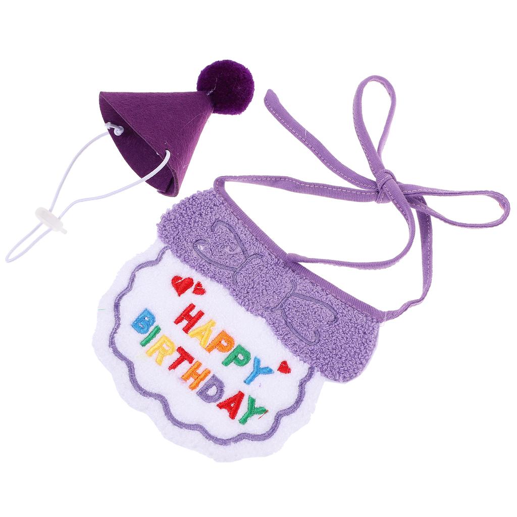 Pet Costume Dog Supplies Birthday Cat Hat Wear Resistant Lightweight Portable Reusable B Fits Occasions Easy Storage