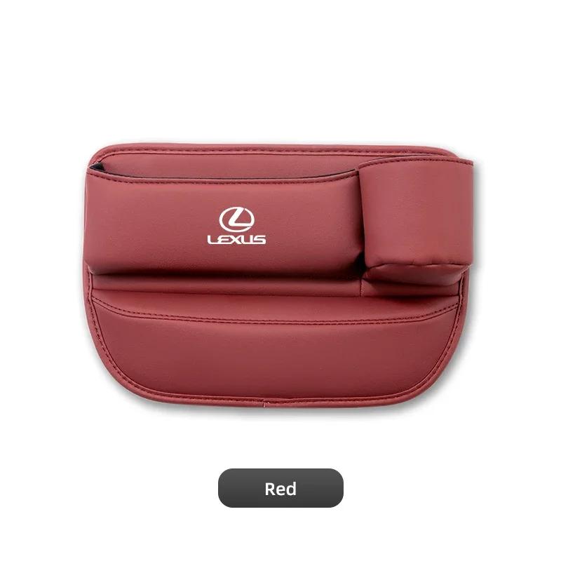 Car Seat Gap Storage Box Leather Cup Holder Organizer For Lexus ES RX NX LS UX LM LX GX LC RZ IS CT GS RC HS SC LBX IS300 RX350