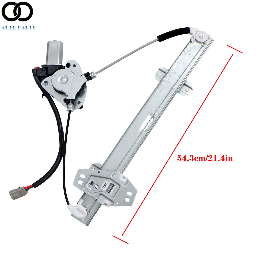 Power Window Regulator For Honda Civic 1996-2000 I4 1.6L Front&Left With Motor