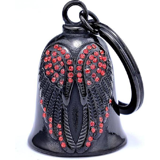 Motorcycle Women Bells - Motorcycle Angel Bell For Men Women,Bell Biker Accessory,Guard Riding Safety