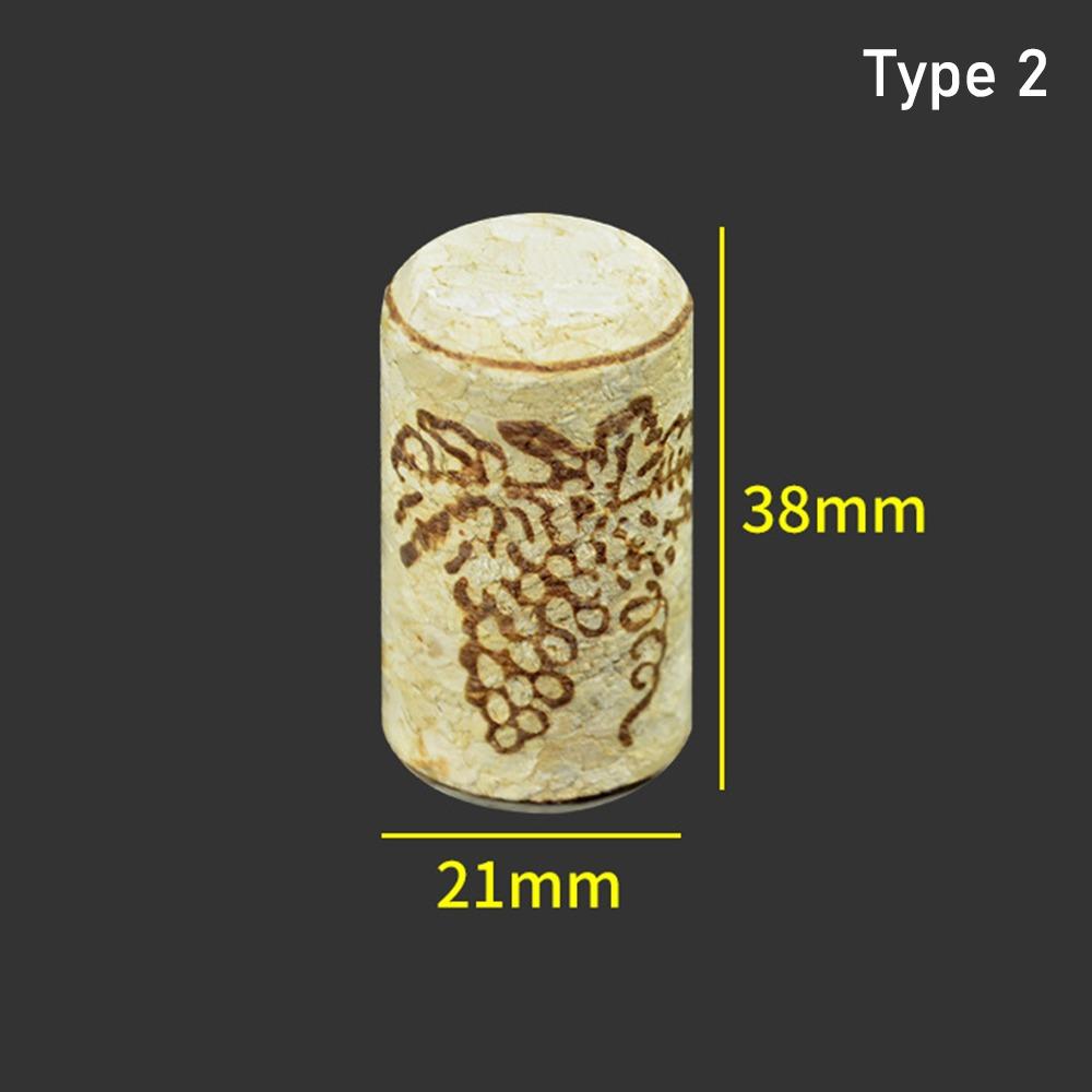 Sealing Cup Wooden Wine Corks Straight Bottle Stopper Tapered Cork Plugs  Tools Kitchen Accessories