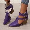 Women's Sandals  New Fashion Casual Ladies Pointed Toe Sexy Soft Leather High Heels Comfortable Women Shoes Heeled Sandal