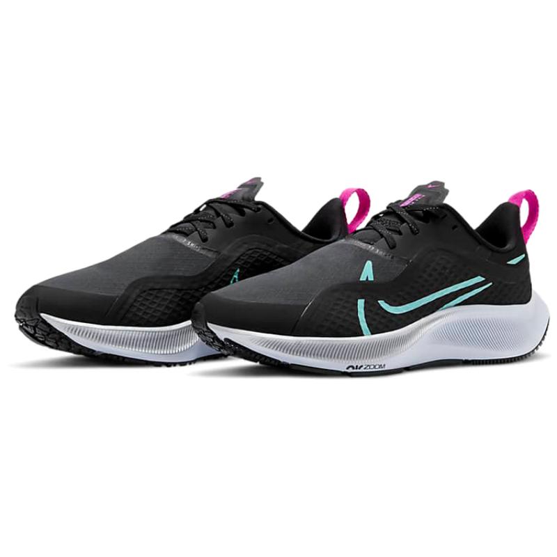Nike Air Zoom Pegasus 37 Shield Black Aurora Green Women's Sneakers CQ8639-003
