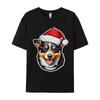 Christmas Australian Cattle Dog TShirt Kawaii Style Winter Tops Tees For Men Special 100 Cotton Fabric