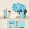 Douyin 69-Hole Light-Up Bubble Gun Rocket Launcher Toy for Kids
