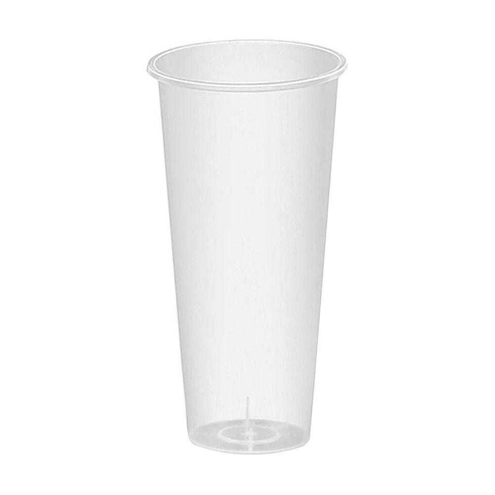 

Plastic Milktea Cup Transparent Juice Cup New Milk Tea Tools 500ml Transparent Cups