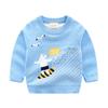 Boys Cartoon Knit Sweater Long Sleeve Pullover Soft Warm Casual Fashion Top Clothing for Toddler and Kids