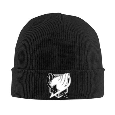 Fairy Tail Attack On Titan Hats Autumn Winter Skullies Beanies Warm  Caps Female Male Acrylic Bonnet