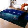 Starry Sky Carpet Feather Wind Bedroom Floor Mat