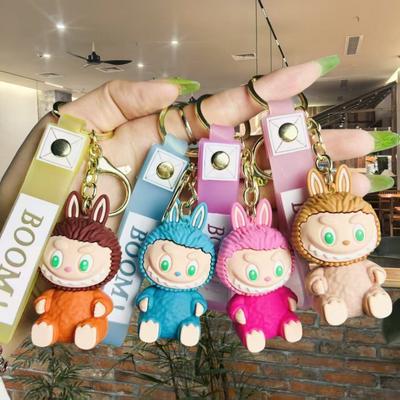 Buck Tooth Baby Sheep Keychain Cute Bag Pendant Car Pendant Doll Machine Gift