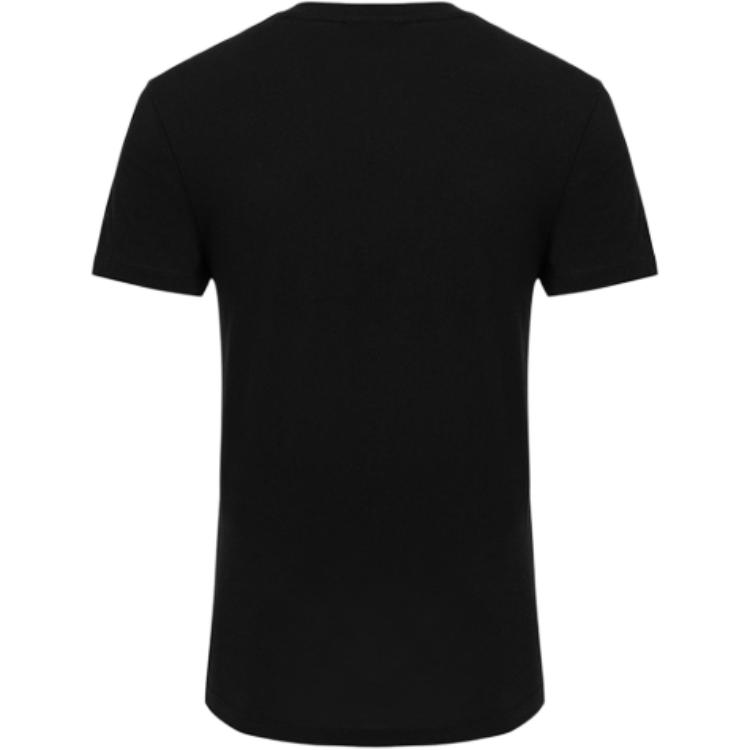 Emporio Armani Cotton Crew Neck Pullover Short Sleeve T-Shirt Men Tops Navy-Blue 3G1TL1-1JTUZ-F997
