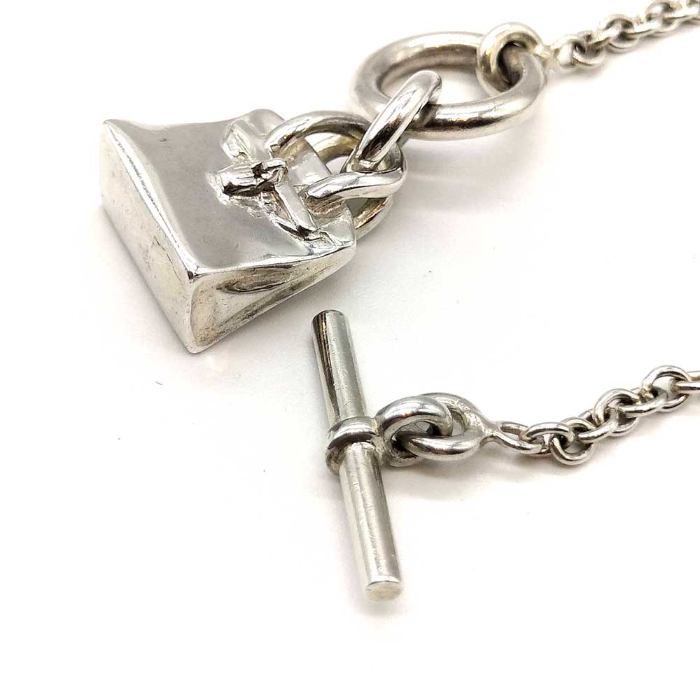 Used HERMES AmuletNecklace Silver925 Women