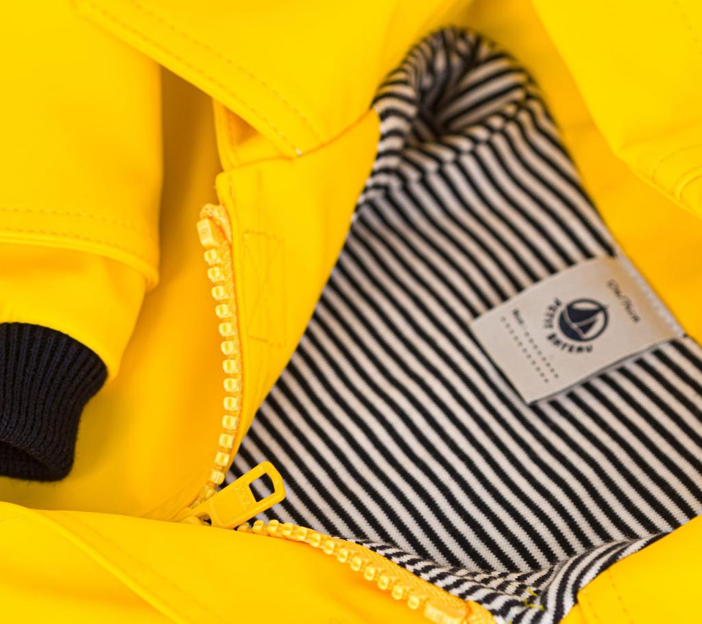 Petit Bateau Yacht Parka A08FB Bright 18 81cm Yellow, Months,