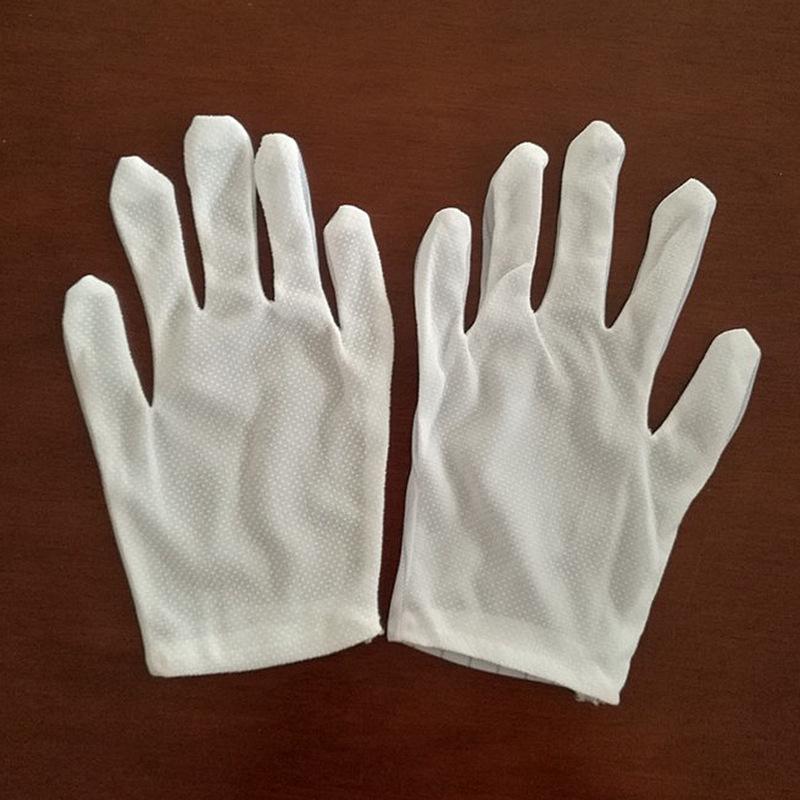 Two-Tone Anti-Static Anti-Slip PVC Dot-Coated Work Gloves Double Anti-static Dotted Plastic