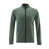 Men Fitness Running Jacket Spring and Autumn Gym Outerwear Loose Casual Jogging Outdoor Stand Up Collar Tracksuit Sportswear