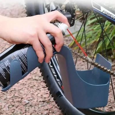 Motorcycle Chain Oil Storage Box - Splash-Proof Cleaning Tool for Anti-Spray Chain Maintenance
