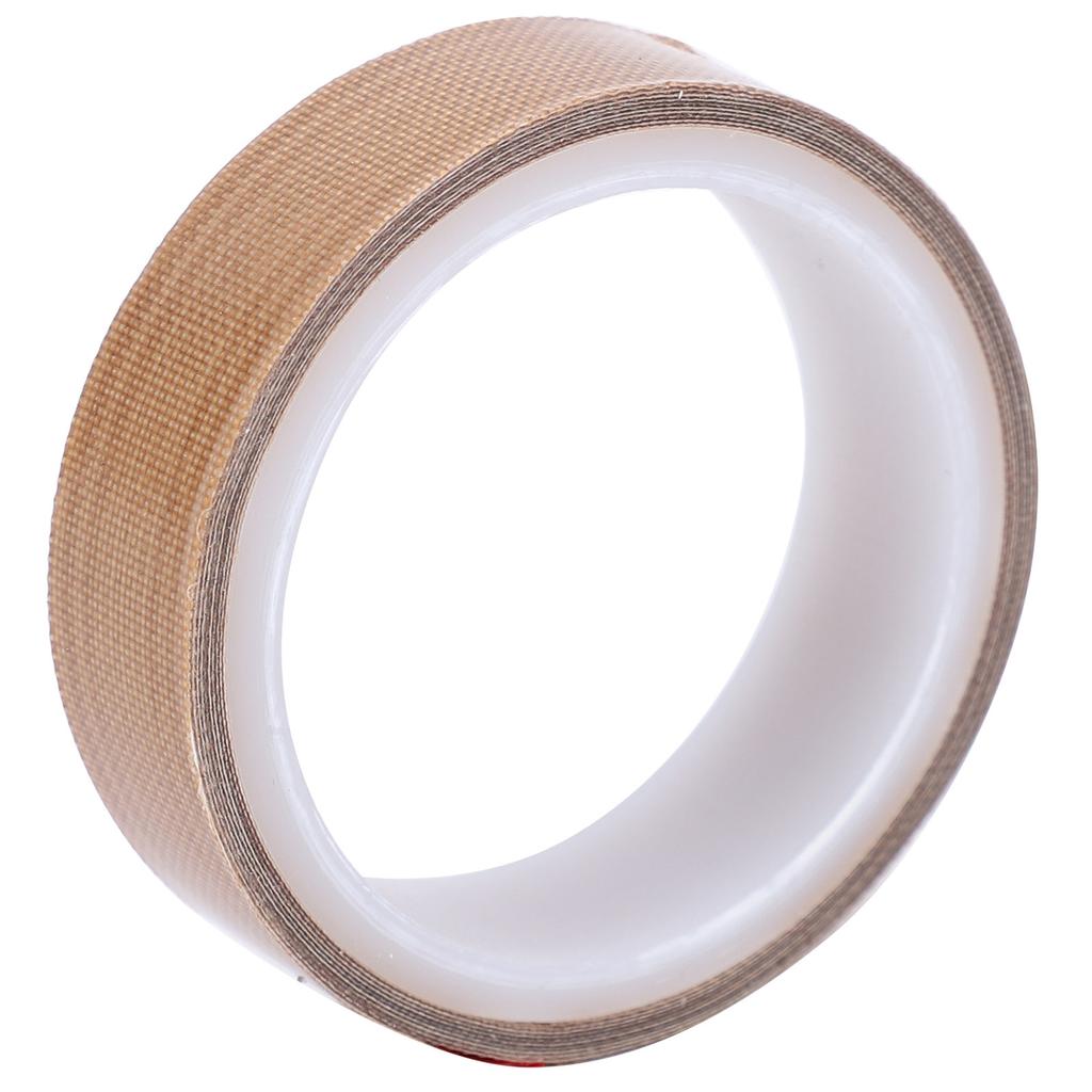 Heat Resistant Tape PTFE Material Adhesive Thermal Insulation Sealing Tape Roll for Sealer0.18mm x 13mm x 10m