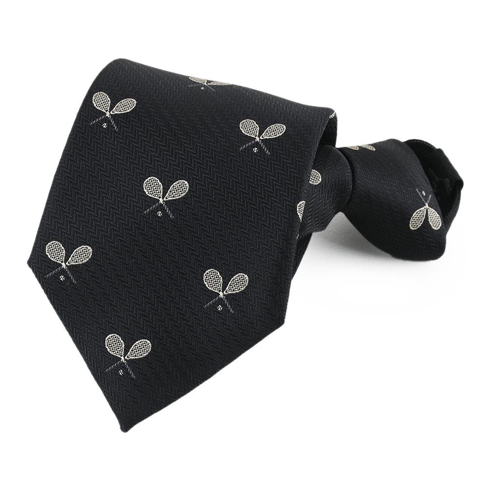 Lazy Tie Men'S Business Dress Wedding Shirt Zipper Knot-Free Navy Blue Burgundy Easily Pulled Men